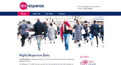 Desktop Screenshot of dmresponse.co.uk