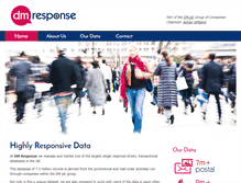 Tablet Screenshot of dmresponse.co.uk